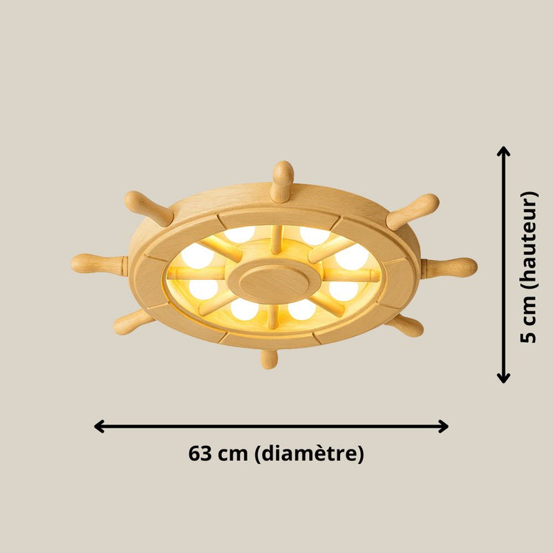 Ventilateur Plafonnier Bois Clair