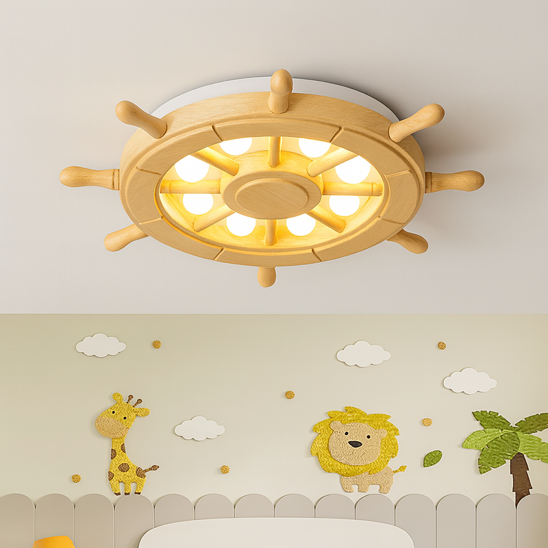 Ventilateur Plafonnier Bois Clair