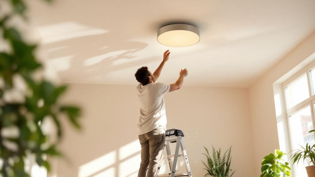 Comment enlever un Plafonnier