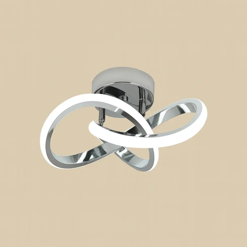 Plafonnier Argenté - Tricolore - plafonnier