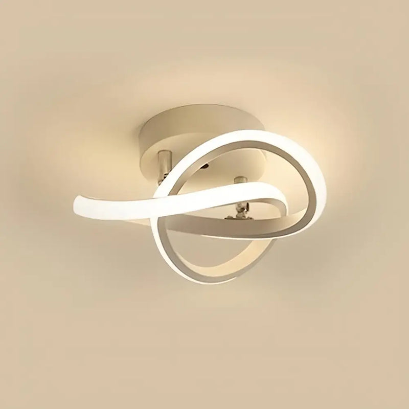 Plafonnier Blanc Moderne - Blanc chaude - plafonnier