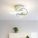 Plafonnier Blanc Moderne - Tricolore(avec télécommande) - plafonnier