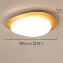 Plafonnier Bois Clair Salon - 580mm / Tricolore - plafonnier