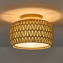 Plafonnier Bois et Corde - plafonnier