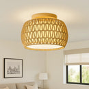 Plafonnier Bois et Corde - plafonnier