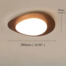 Plafonnier Bois Salon - 380 mm x H 80 mm - plafonnier