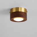 Plafonnier en Bois à Led - plafonnier