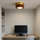 Plafonnier en Bois à Led - plafonnier