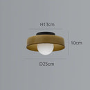 Plafonnier en Verre Vintage - plafonnier