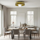 Plafonnier en Verre Vintage - plafonnier