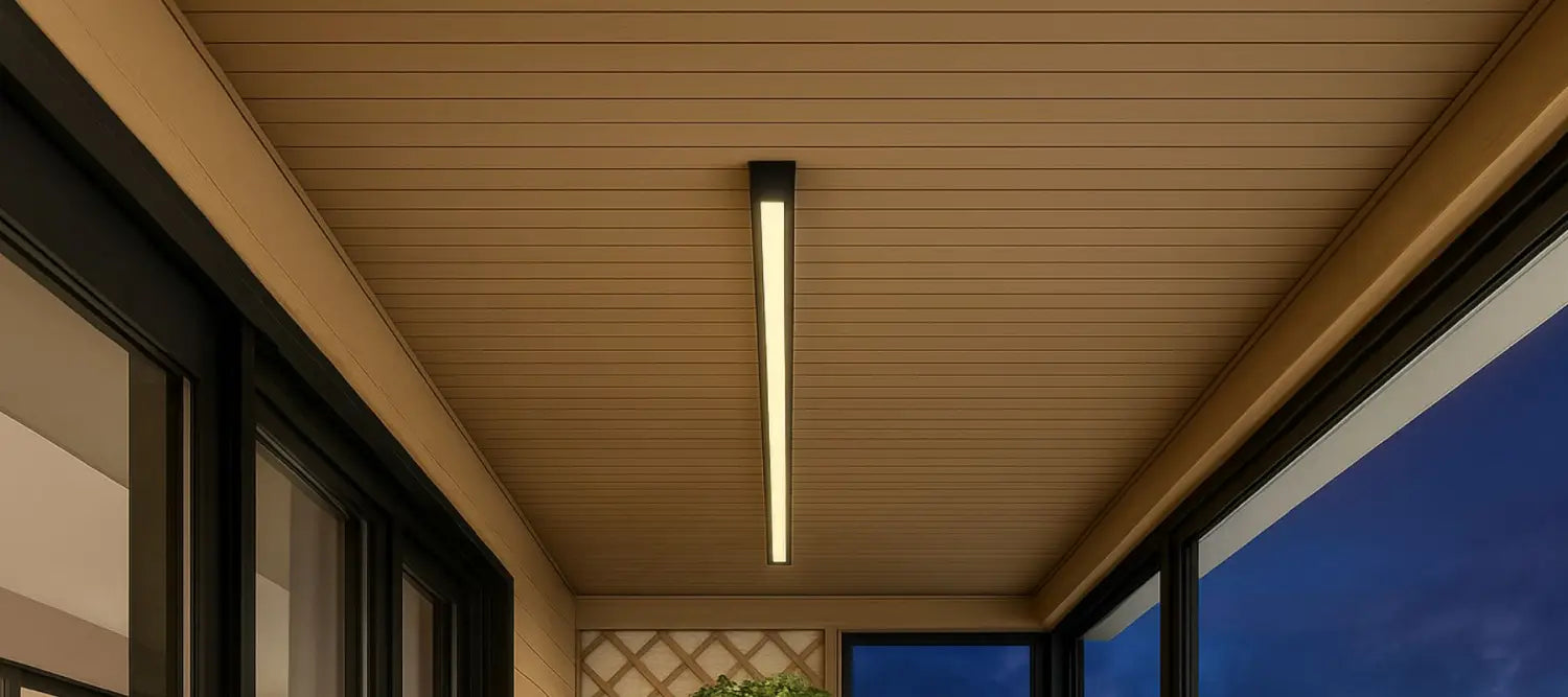 plafonnier extérieur