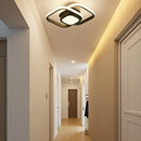 Plafonnier LED Carré Noir - plafonnier