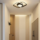 Plafonnier LED Carré Noir - plafonnier