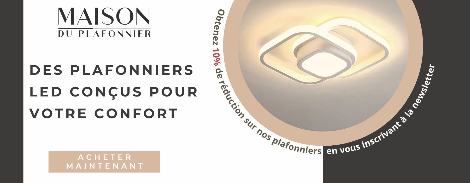 plafonnier design