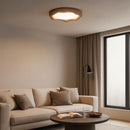 Plafonnier Led Nordique - Ø 50 cm × H 12 cm / Tricolore - plafonnier