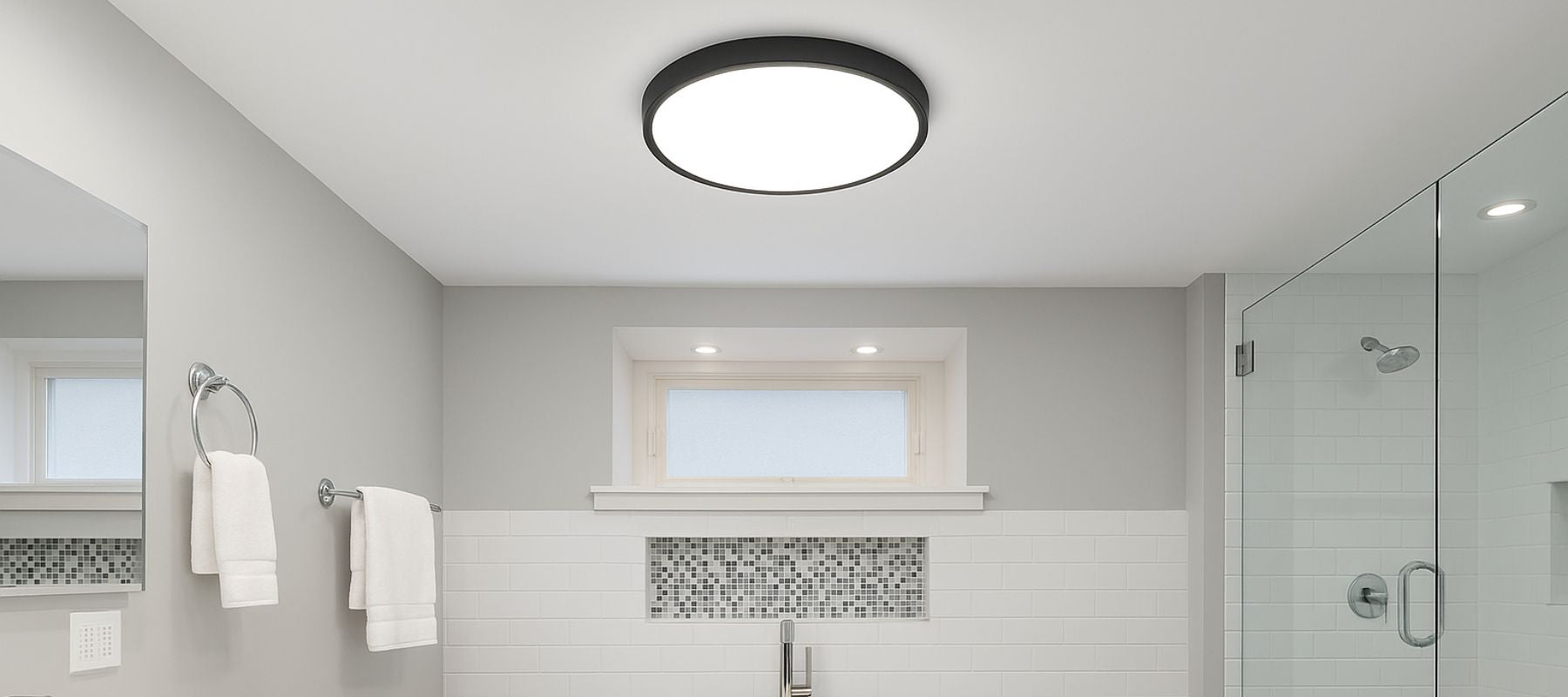 plafonnier salle de bain