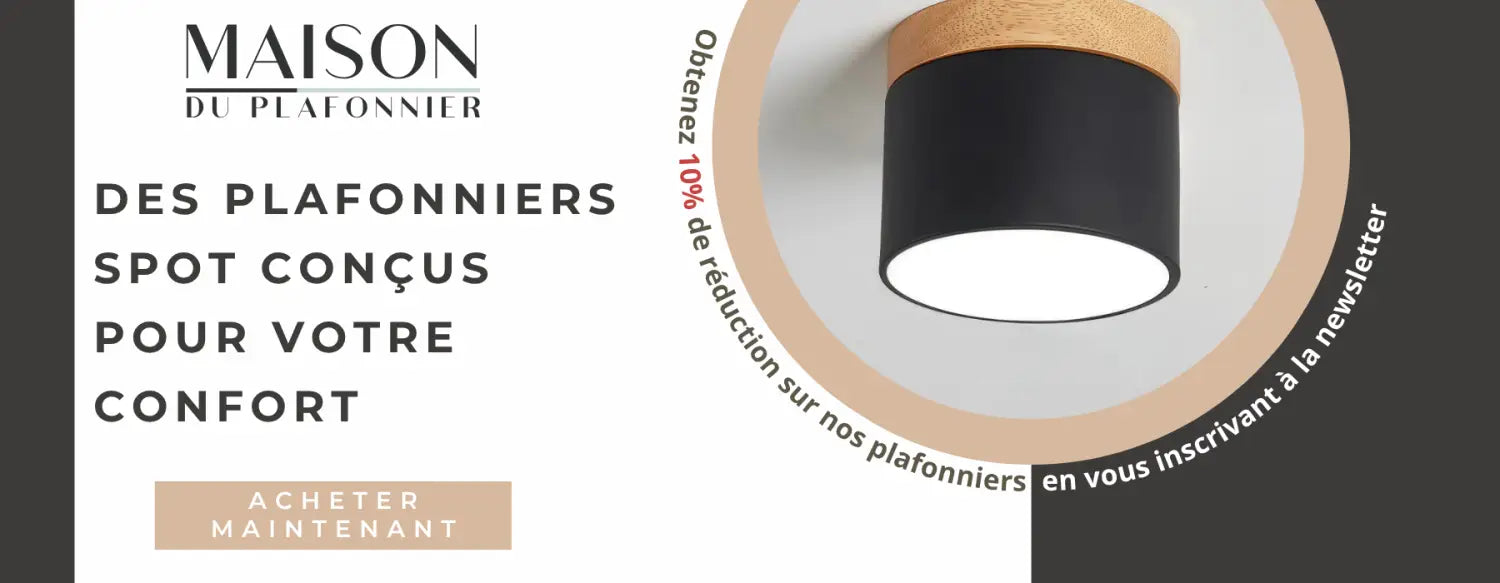 plafonnier spot