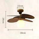 Plafonnier Style Japonais - 1 Ampoule | 50cm ⌀ / Lumière Froide - plafonnier