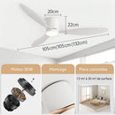 Plafonnier Ventilateur Moderne - plafonnier