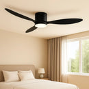 Plafonnier Ventilateur Moderne Noir - plafonnier