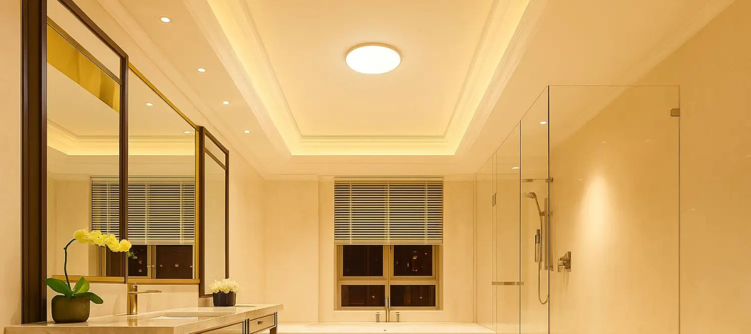 plafonnier salle de bain